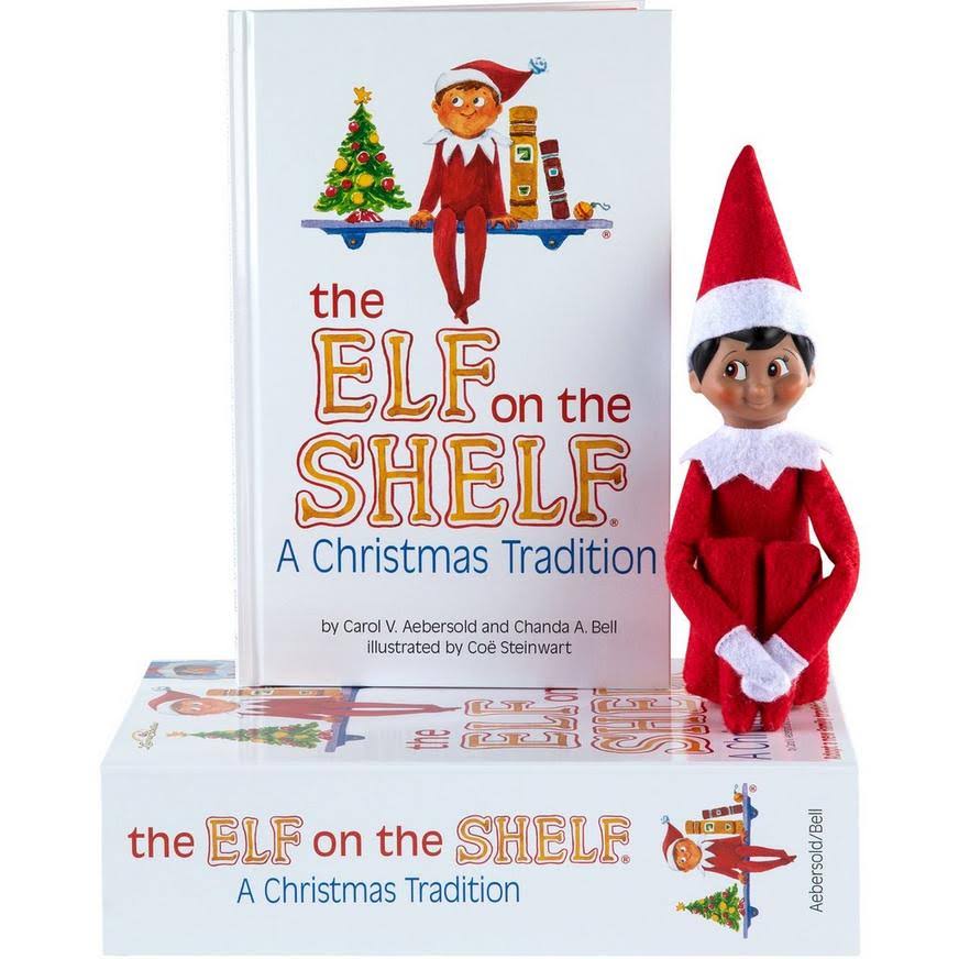 The Elf on The Shelfa?: A Christmas Tradition with Dark Complexion Boy - Product image 1