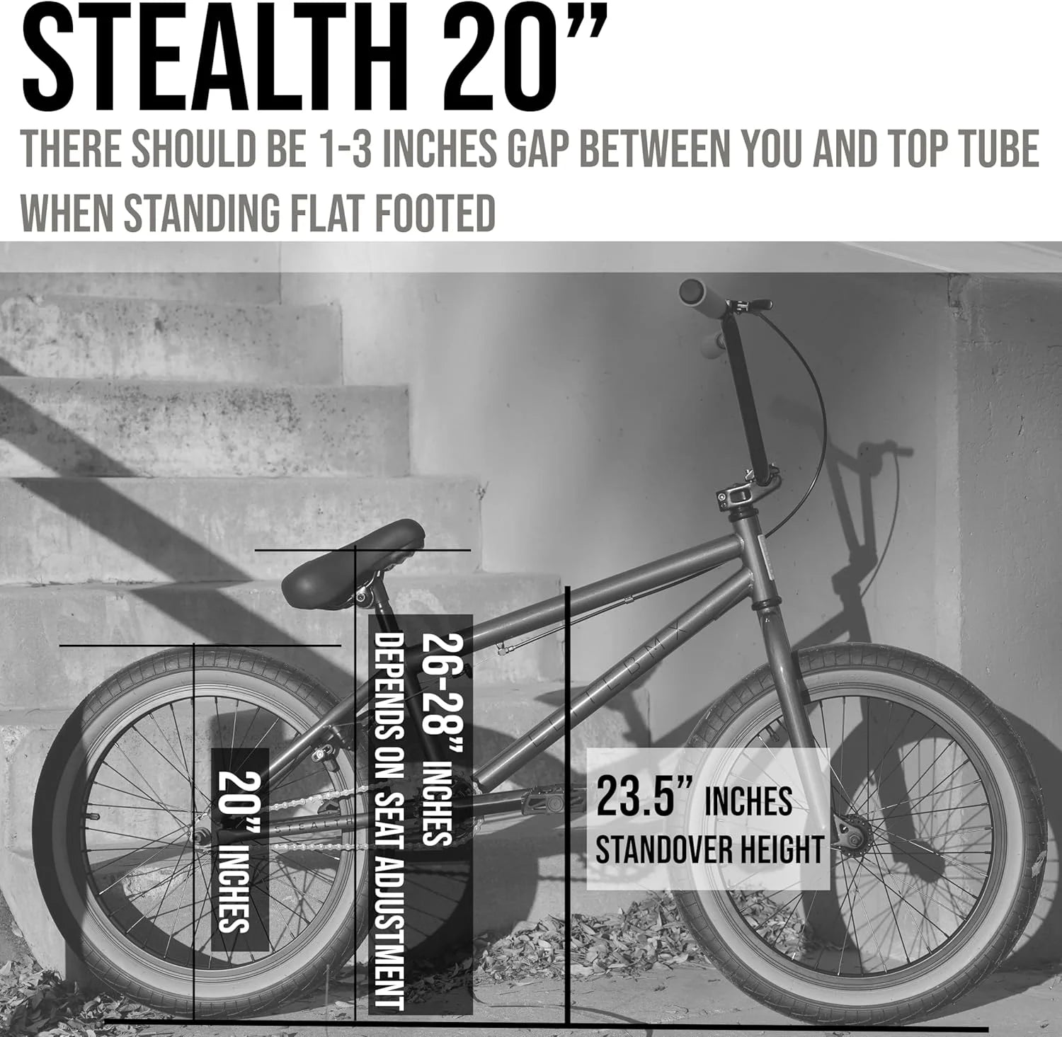 Elite BMX Bicycle 20" Freestyle Bike - Stealth Blue Purple Ideal for Ages 7 to 18 Years