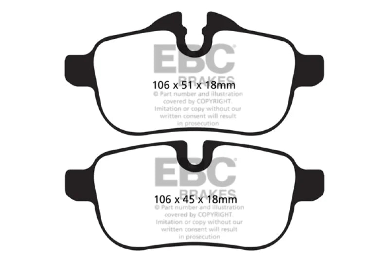 EBC - Rear Yellowstuff Pad PN DP42046R