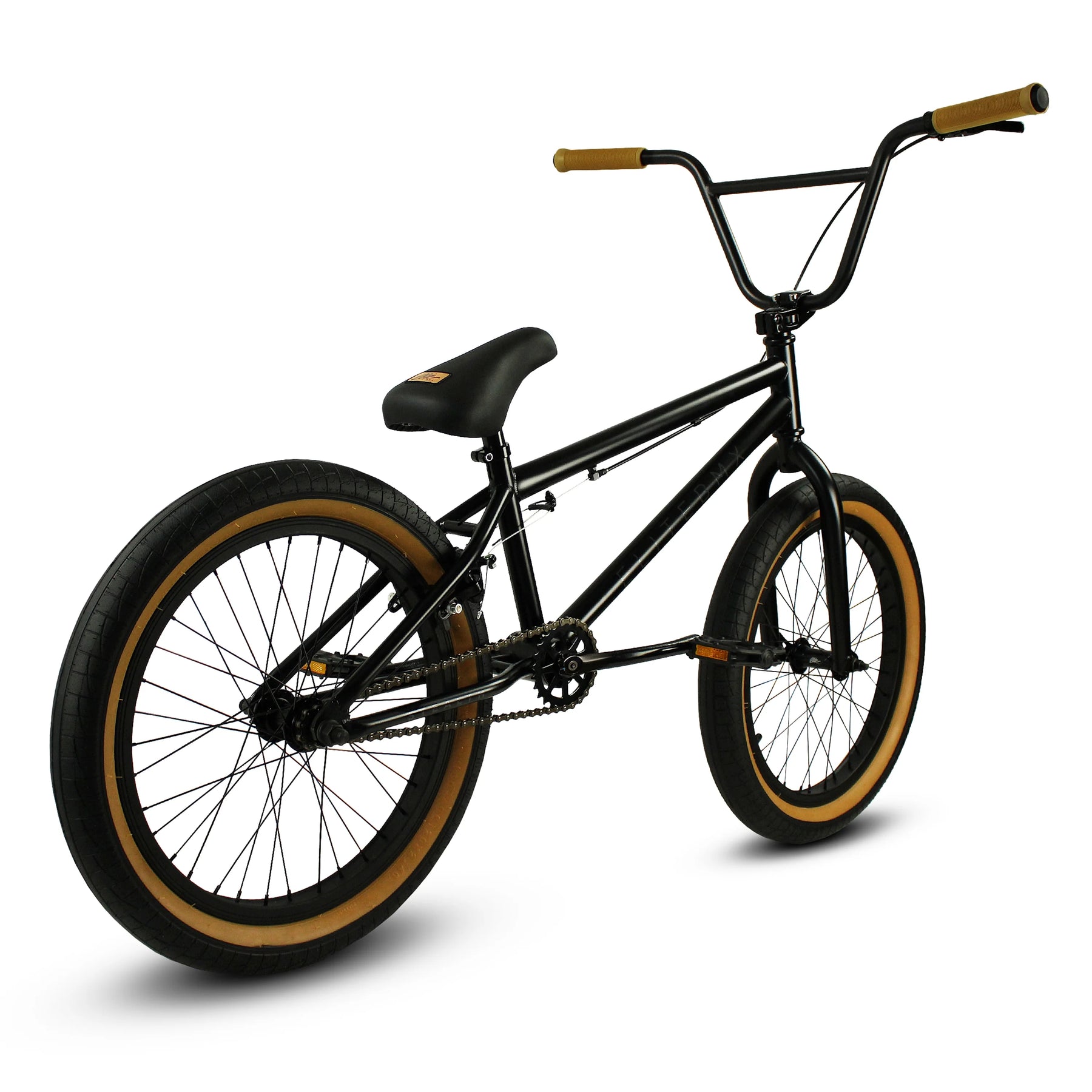 Elite BMX Bicycle 20" Freestyle Bike - Stealth Blue Purple Ideal for Ages 7 to 18 Years