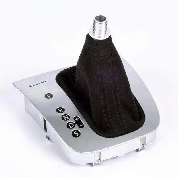 BFI MK5 / MK6 DSG / Automatic Shift Boot - Black Leather - Orange Stitch