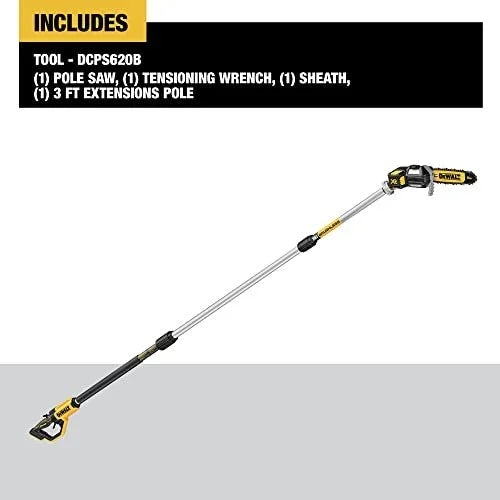 DEWALT 20V MAX XR Brushless Cordless Pole Saw Tool Only - Battery & Charger Not Included DCPS620B - Product image 2