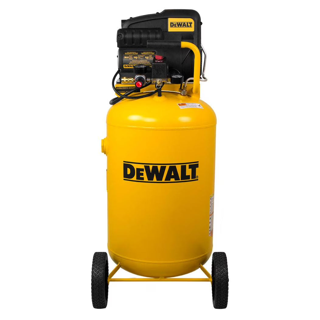 Dewalt Portable 30 Gallon Oil Free Electric Motor Vertical Air Compressor Tank - Product image 1