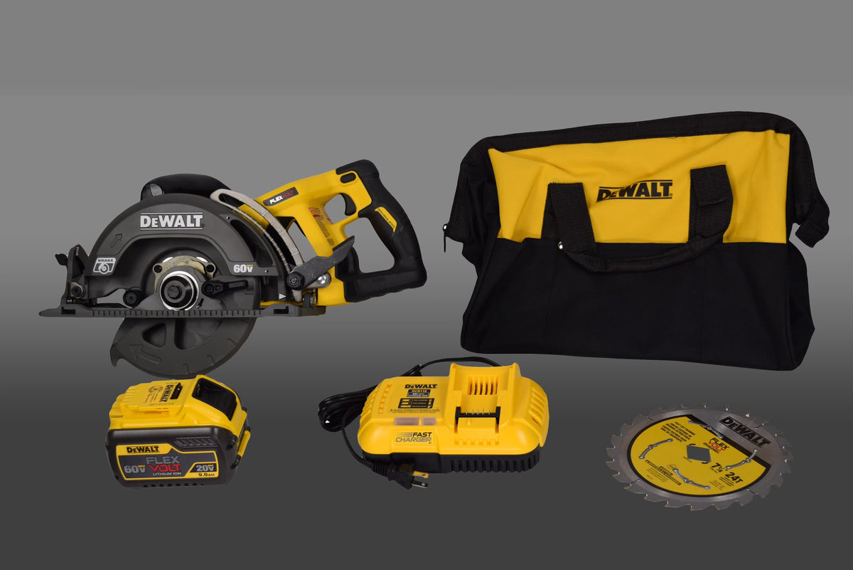 Dewalt Dcs577x1 Flexvolt 60v Max Li - Ion 7 - 1/4 in Cordless Wormdrive Circular Saw - Product image 1