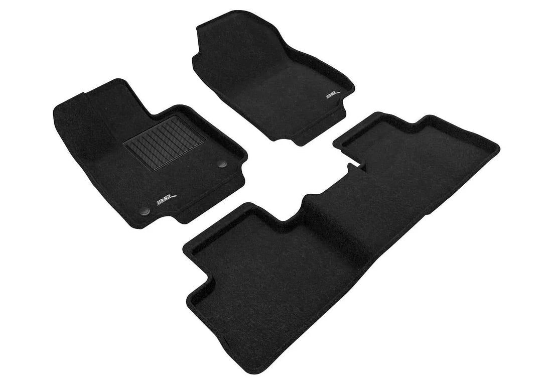 ELEGANT Series Custom Fit Black 3D Floor Mat