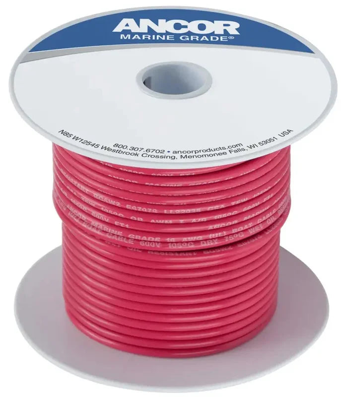 Ancor 104810 100' #14 Red Tinned Copper