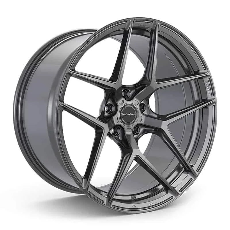 Brixton Forged RF7 20" Porsche 911 997.1/997.2 Wide Body Fitment - Satin Gunmetal