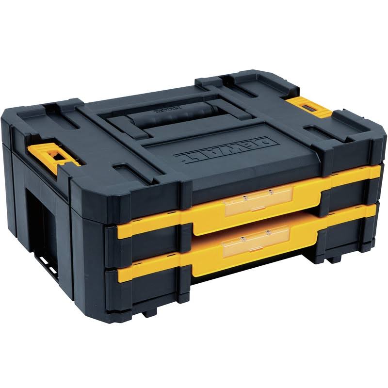 DeWalt DWST17804 Tstak IV Double Shallow Drawers Tool Boxes, New - Product image 1