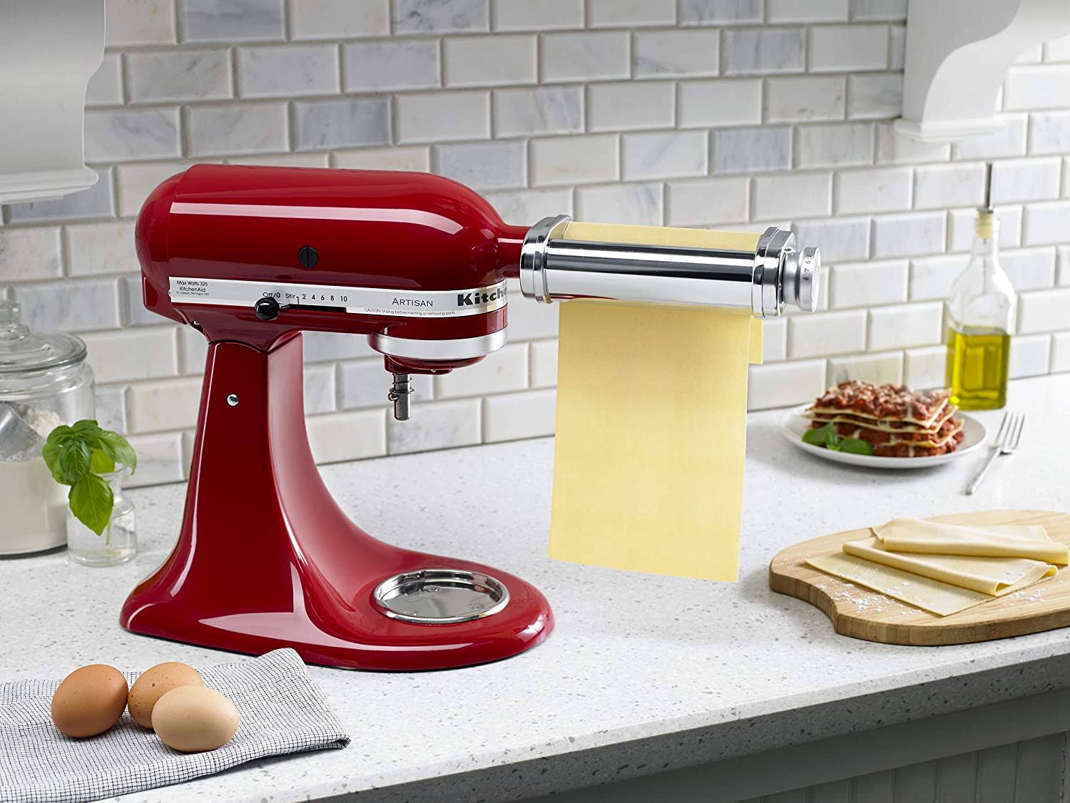 KitchenAid KSMPSA Pasta Roller Attachment Silver 1' - Product image 1