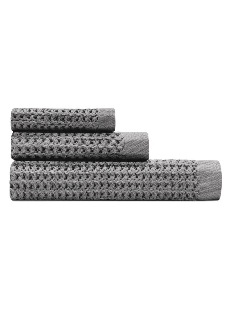 Onsen Bath Towel 3-Piece Set - Cinder Grey - Product image 1