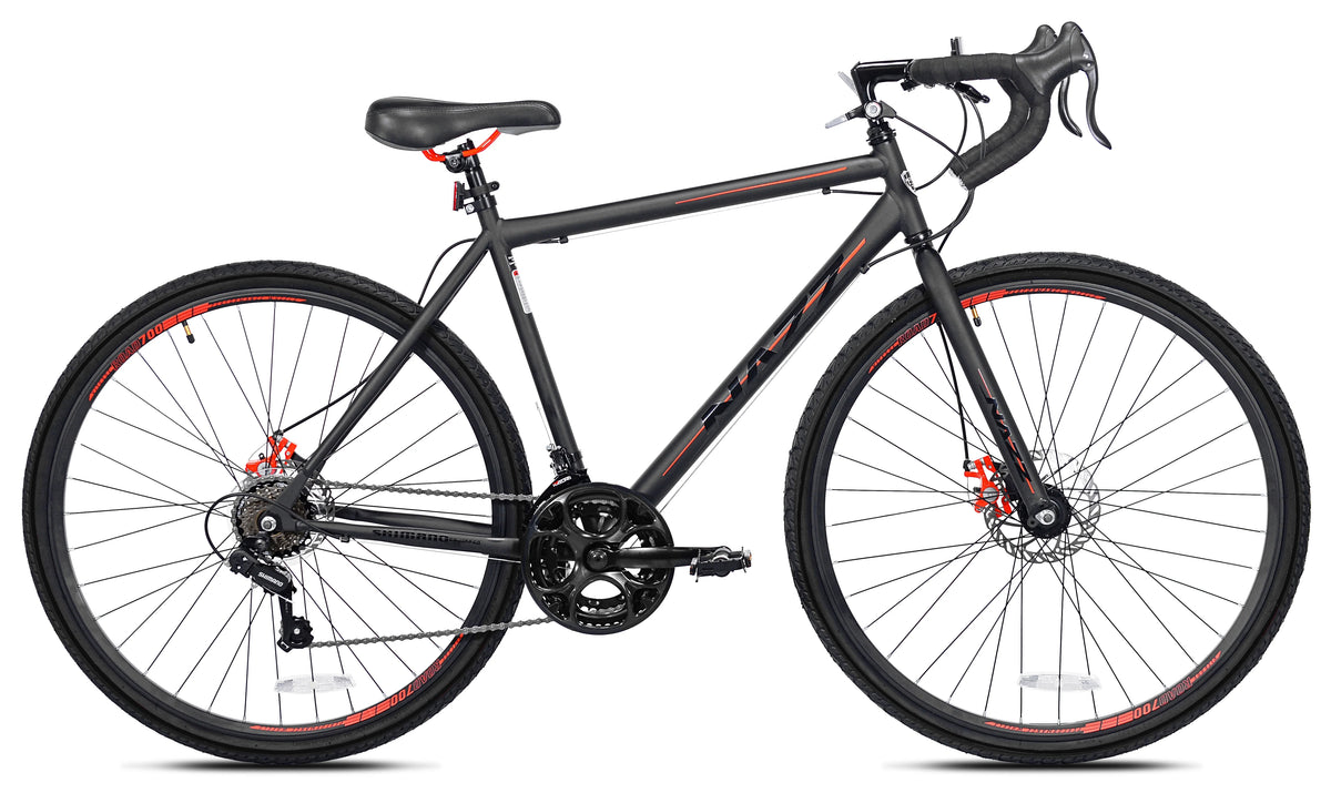 700c Nazz Men'S Gravel Road Bike, BlackProduct details<br><p class=\MsoNormal\"></p> <br /> <b>Kent 700c - Product image 2