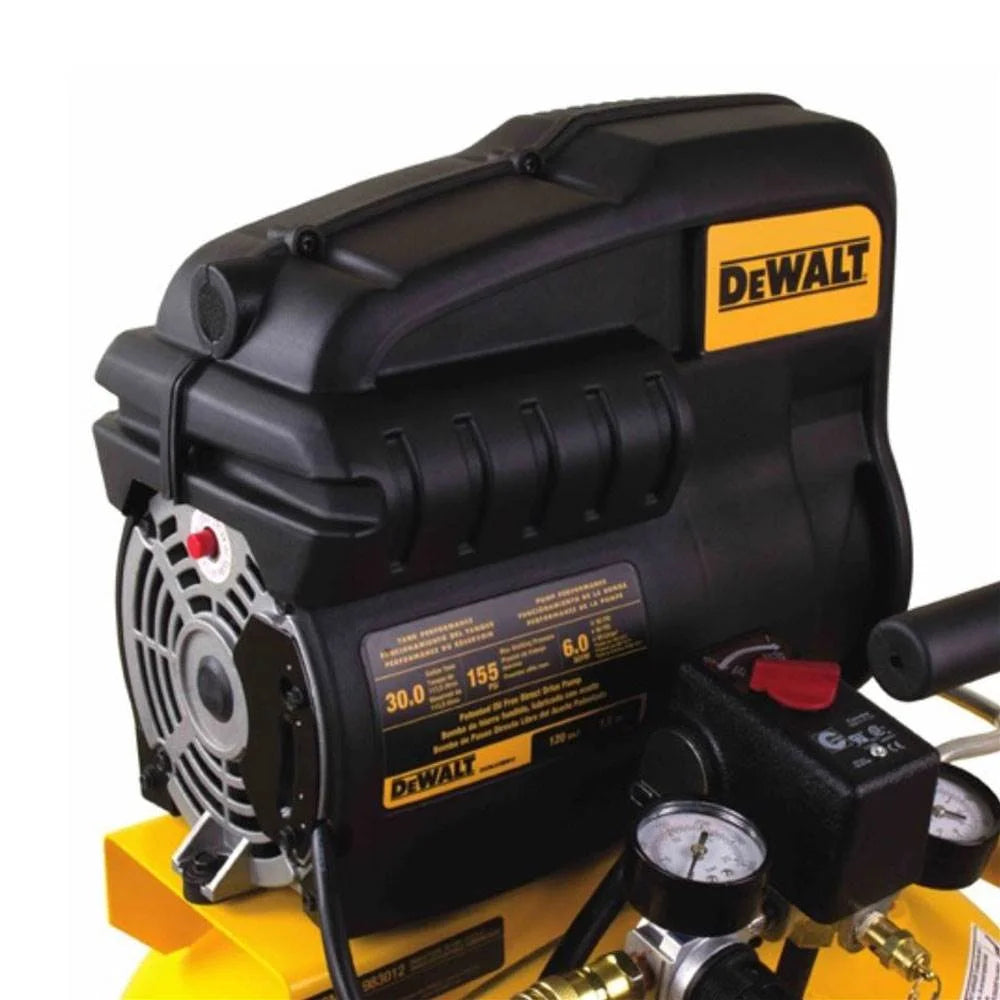 Dewalt Portable 30 Gallon Oil Free Electric Motor Vertical Air Compressor Tank - Product image 3