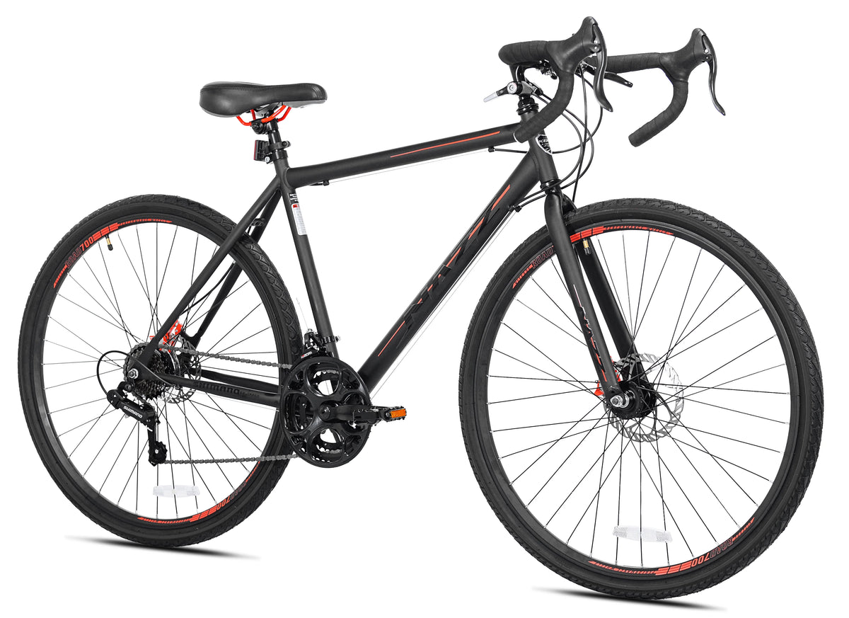 700c Nazz Men'S Gravel Road Bike, BlackProduct details<br><p class=\MsoNormal\"></p> <br /> <b>Kent 700c - Product image 1