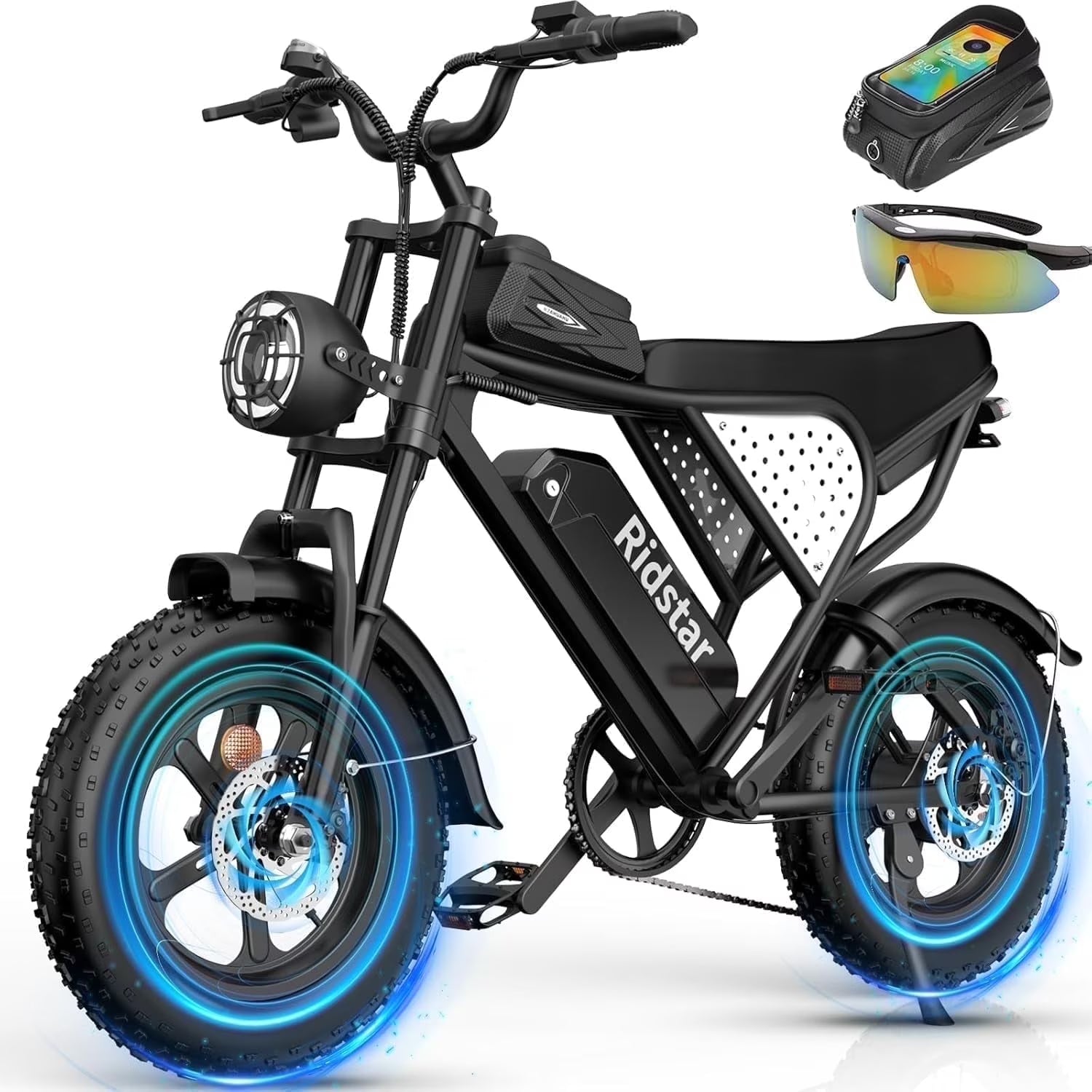 Ridstar Electric Biycle for Adults, 1200W 32MPH, 48V 20AH Electric Dirt Bike - Product image 5