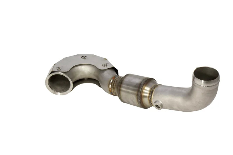 AMS Alpha Performance Downpipe with Catalytic Converter | Mercedes Benz M133