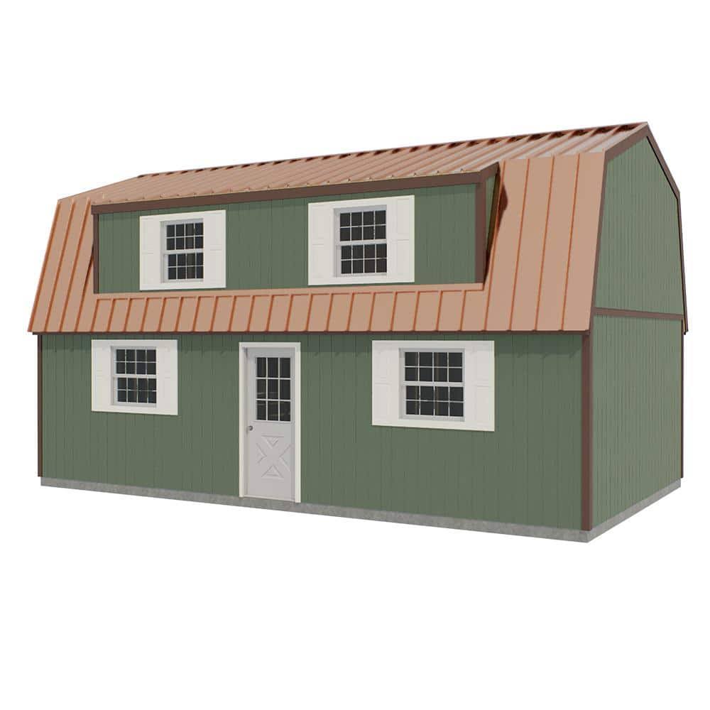 Best Barns Camp Reynolds 28 ft. x 16 ft. Wood Storage Building, Clear - Product image 1
