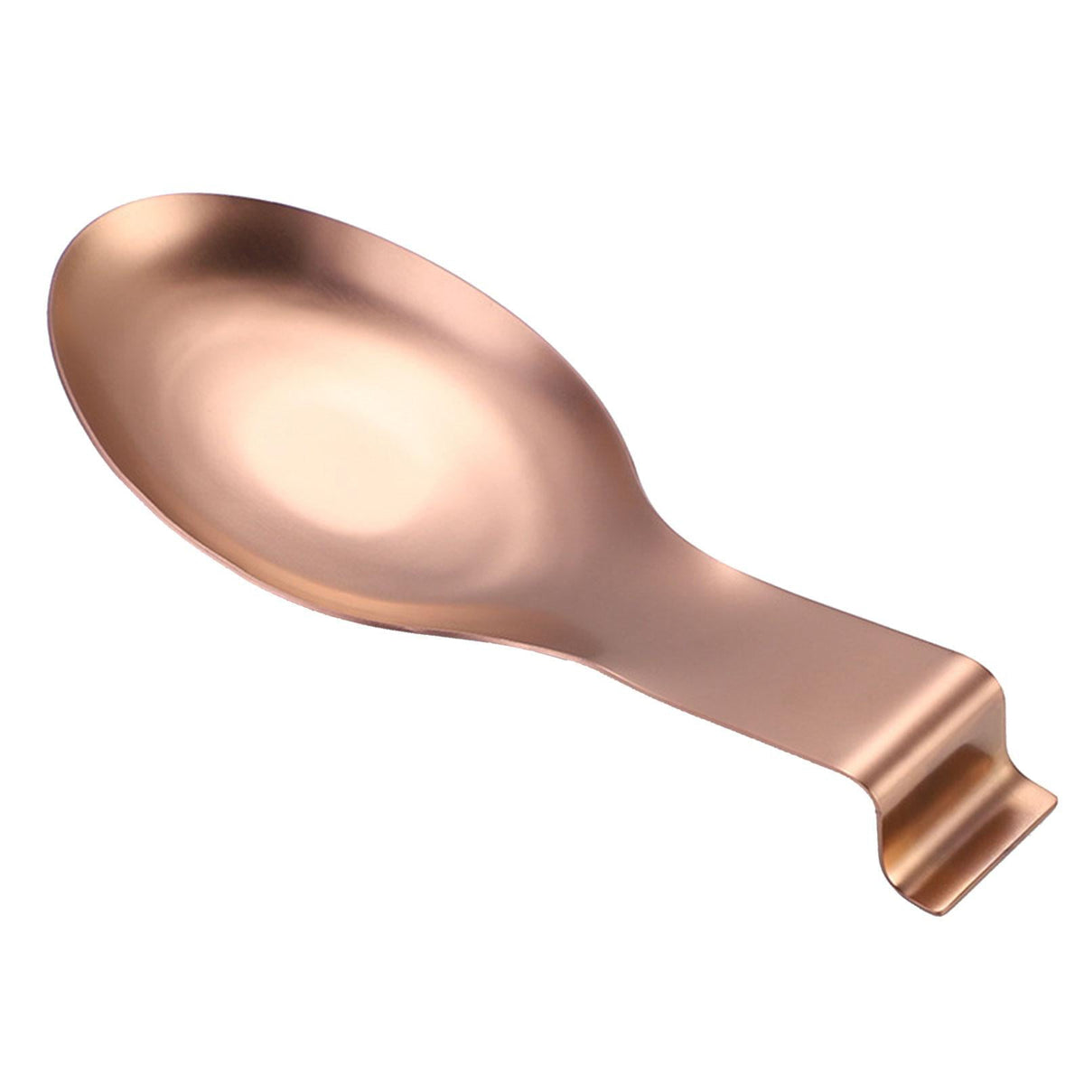 Spoon Holder Kitchen Utensils Accs Spoon Rest for Bar Coffee Station Cooking Rose Gold - Product image 5