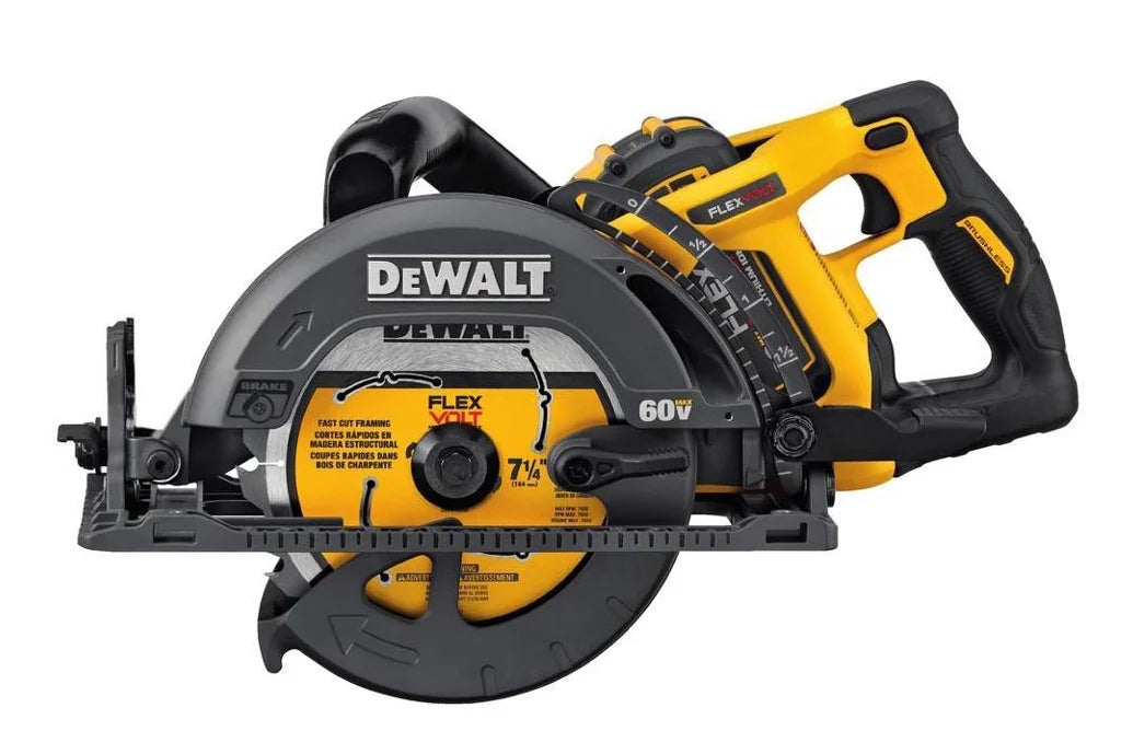 Dewalt Dcs577x1 Flexvolt 60v Max Li - Ion 7 - 1/4 in Cordless Wormdrive Circular Saw - Product image 3