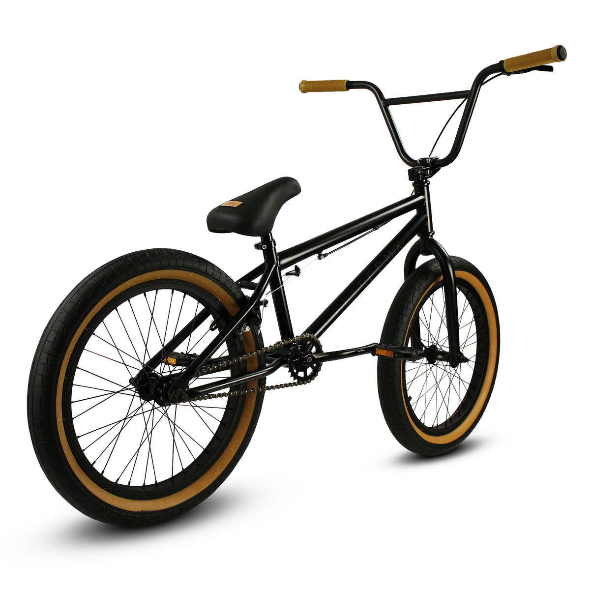 Elite BMX Bicycle 20" Freestyle Bike - Stealth Blue Purple Ideal for Ages 7 to 18 Years