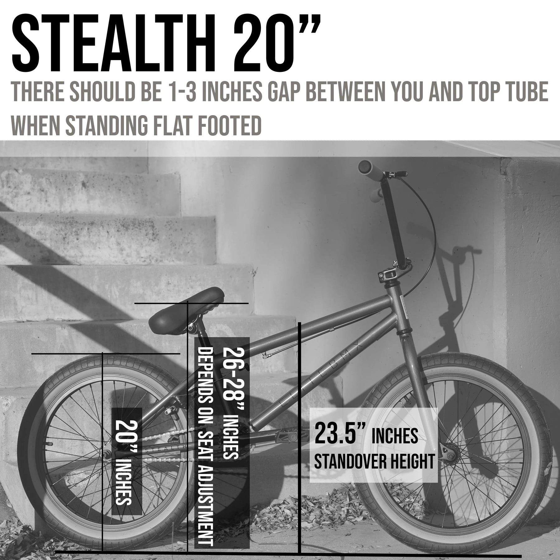 Elite BMX Bicycle 20" Freestyle Bike - Stealth Blue Purple Ideal for Ages 7 to 18 Years