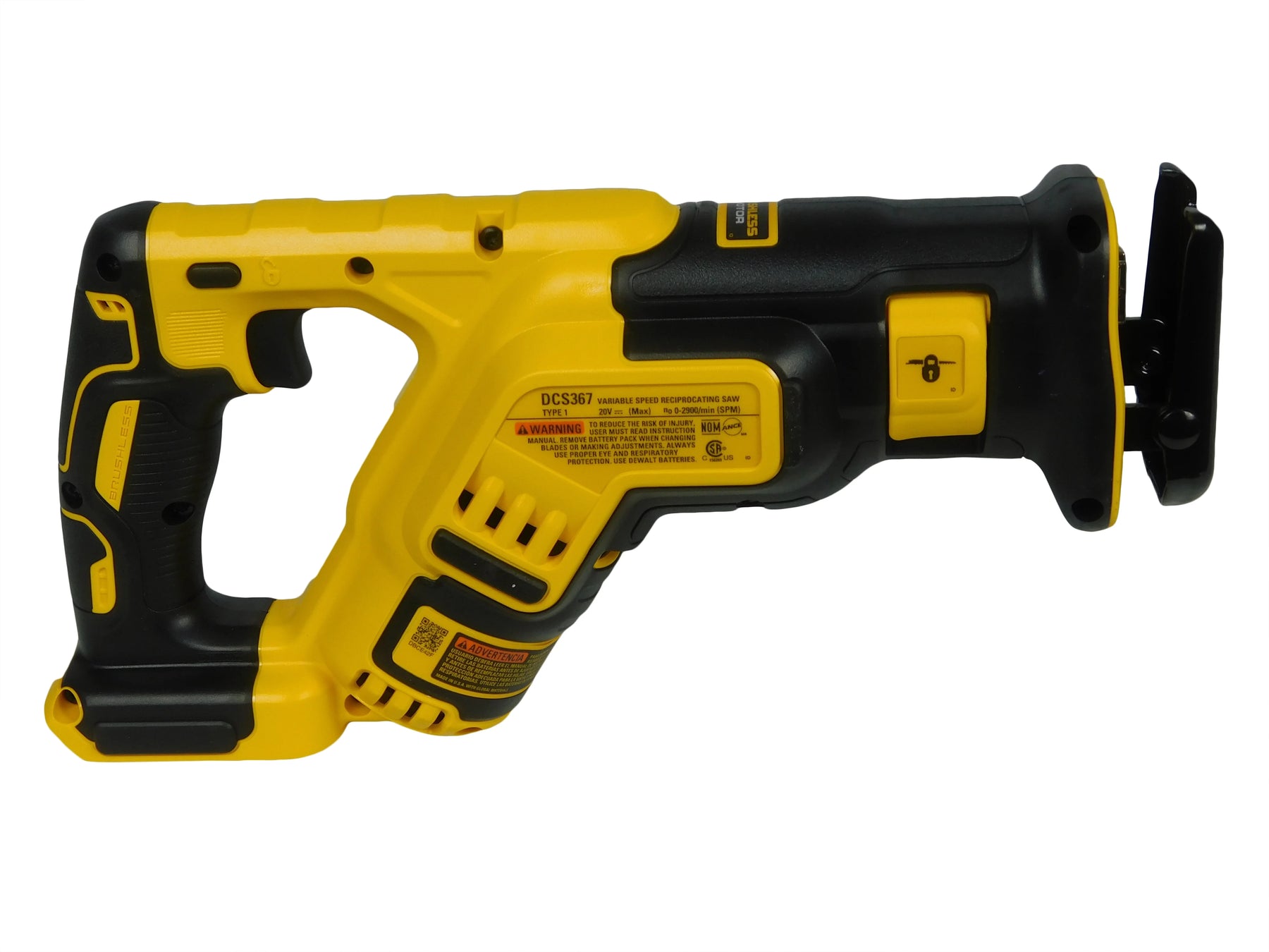 Dewalt Max XR 20V Brushless Compact Reciprocating Saw DCS367B (Bare Tool) - Product image 3