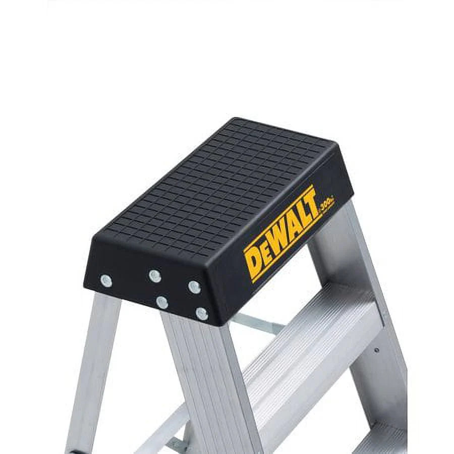 dewalt DXL2010 - 02 2 Steps, Aluminum Step Stool, 300 lb. Load Capacity, Silver - Product image 2