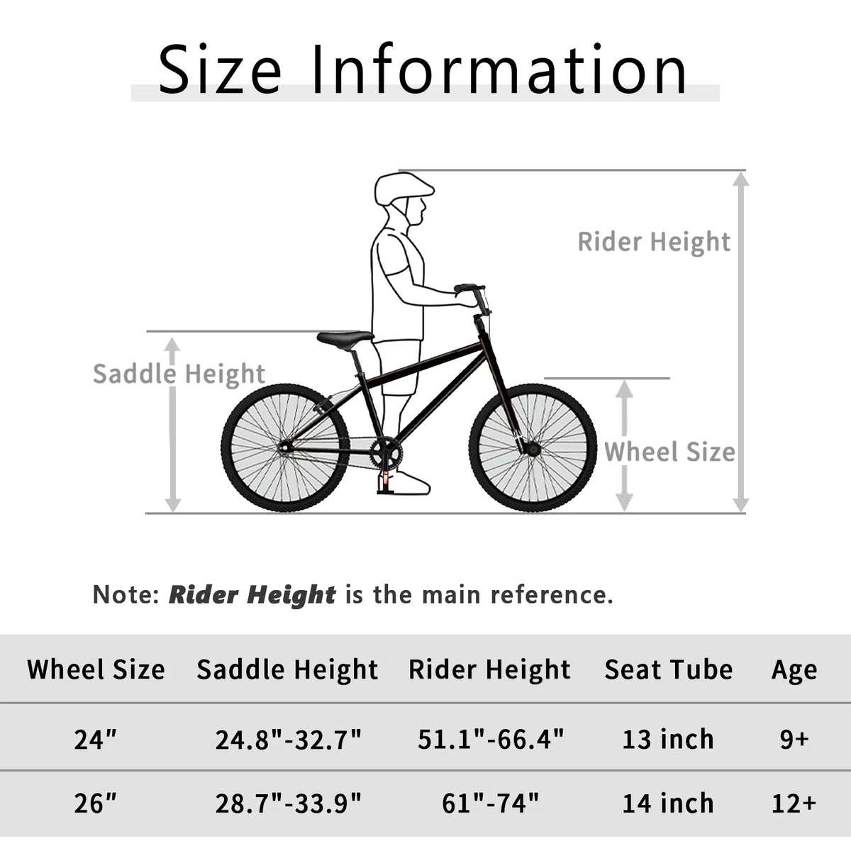 Cubsala 24 in BMX Race Bike Trident Bicycles Beginner - Level to Advanced Riders with 2 Pegs Trick Cycling - Product image 6
