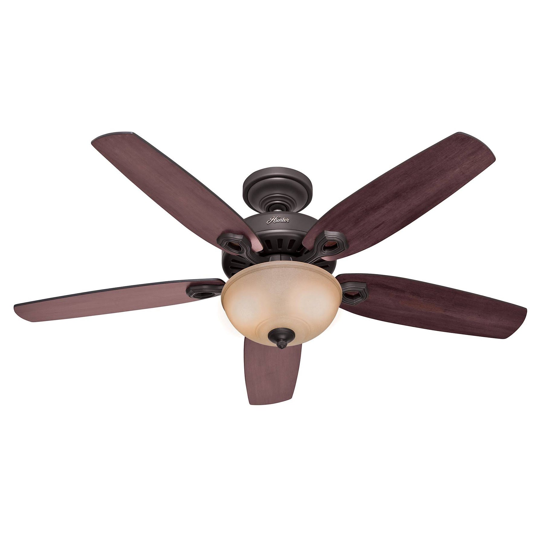 Hunter Builder Deluxe 52" Ceiling Fan New Bronze 53091 - Product image 1