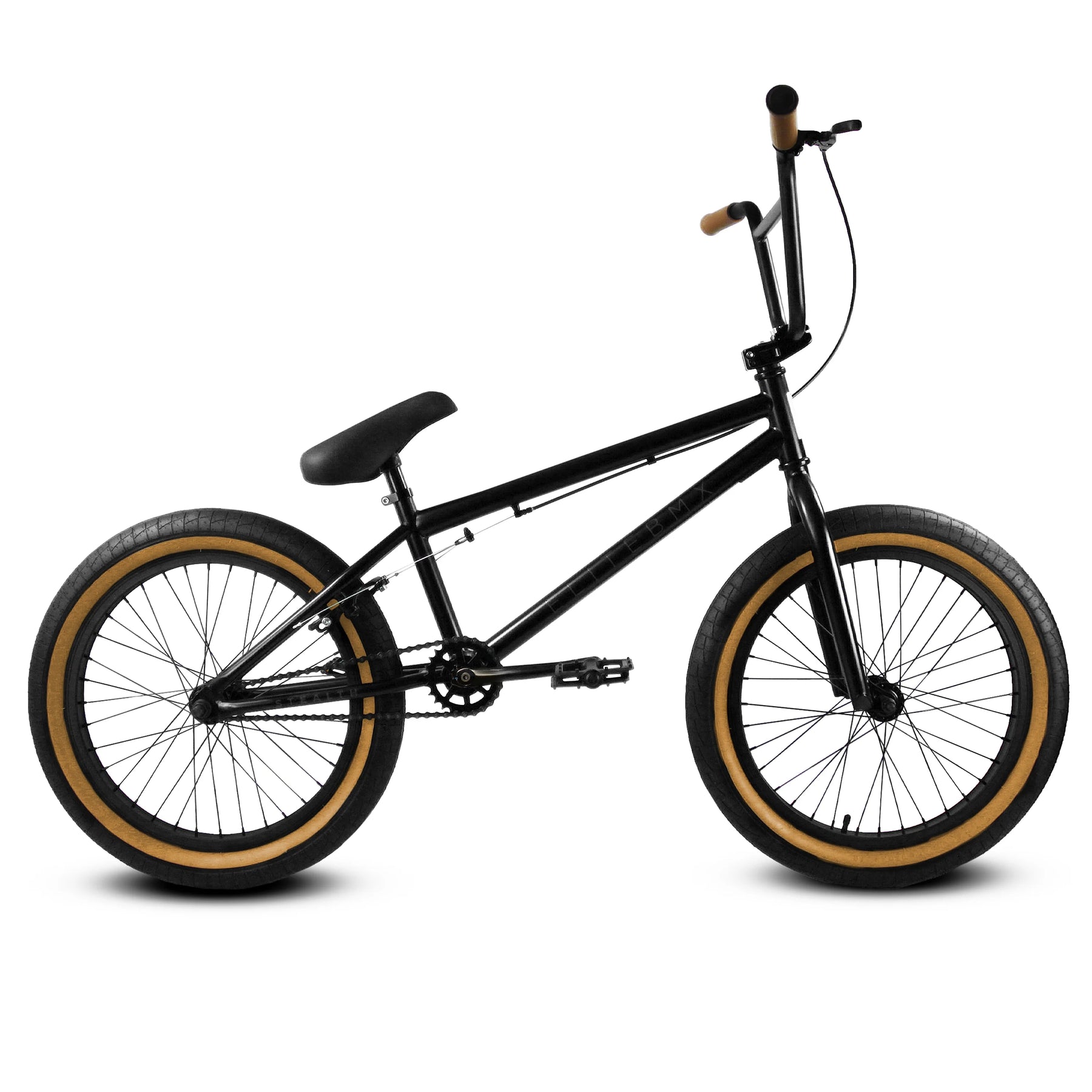 Elite BMX Bicycle 20" Freestyle Bike - Stealth Blue Purple Ideal for Ages 7 to 18 Years
