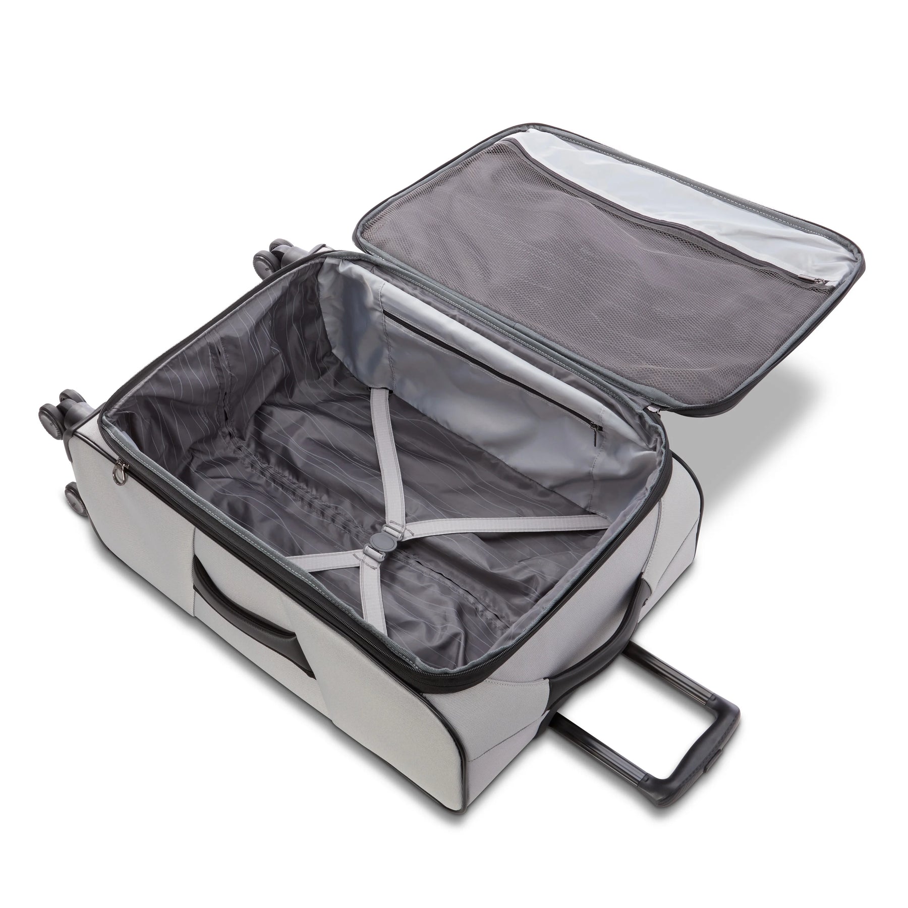 American Tourister X - Lite 3 - Piece Luggage Set with Spinner Wheels - Light Grey - Product image 5