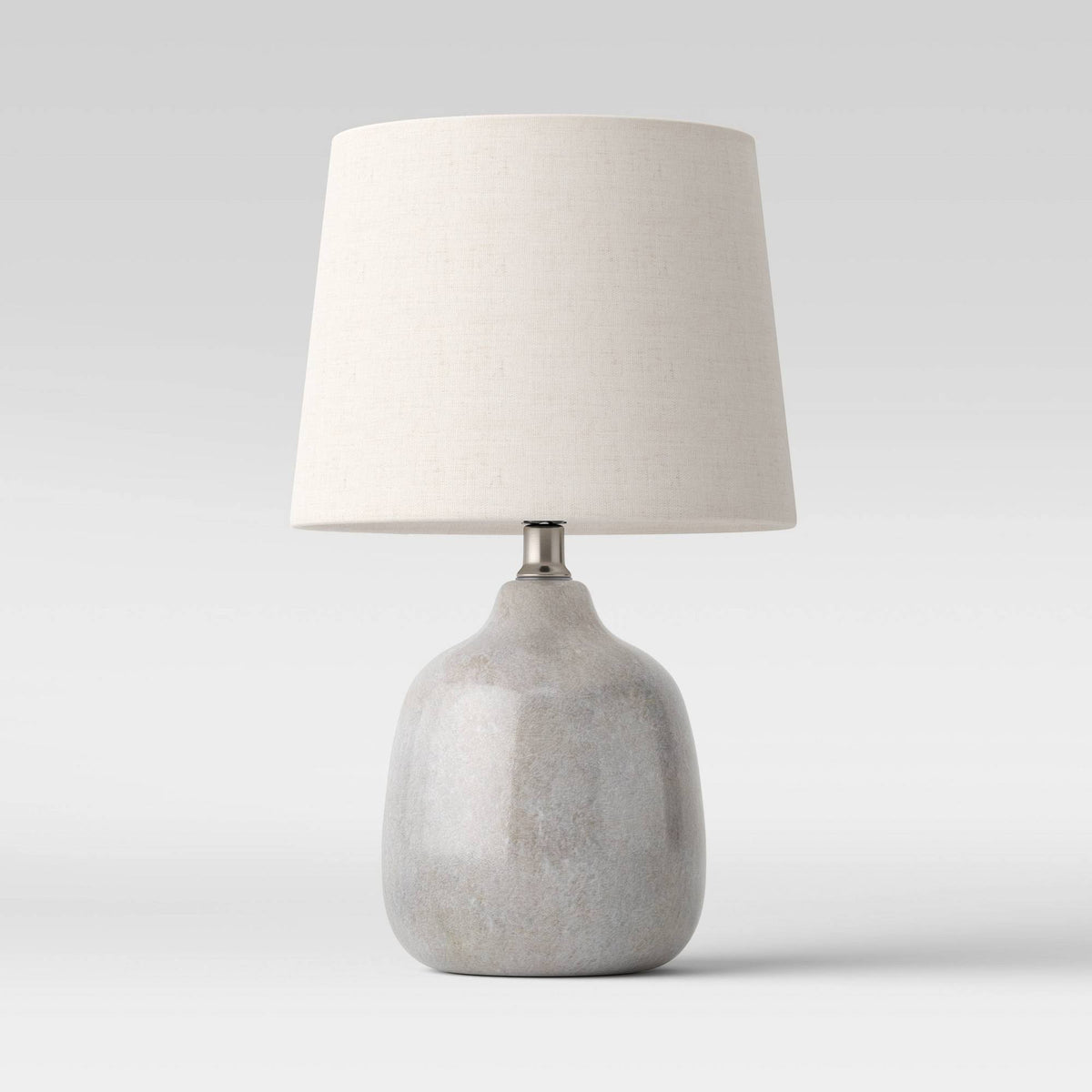 Assembled Ceramic Table Lamp Gray - Threshold - Product image 1