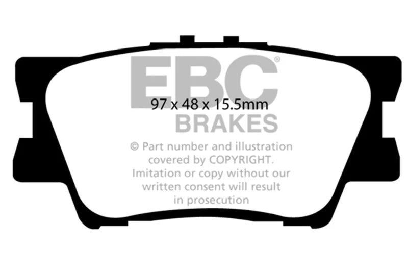 EBC - Rear Redstuff Pad PN DP31793C