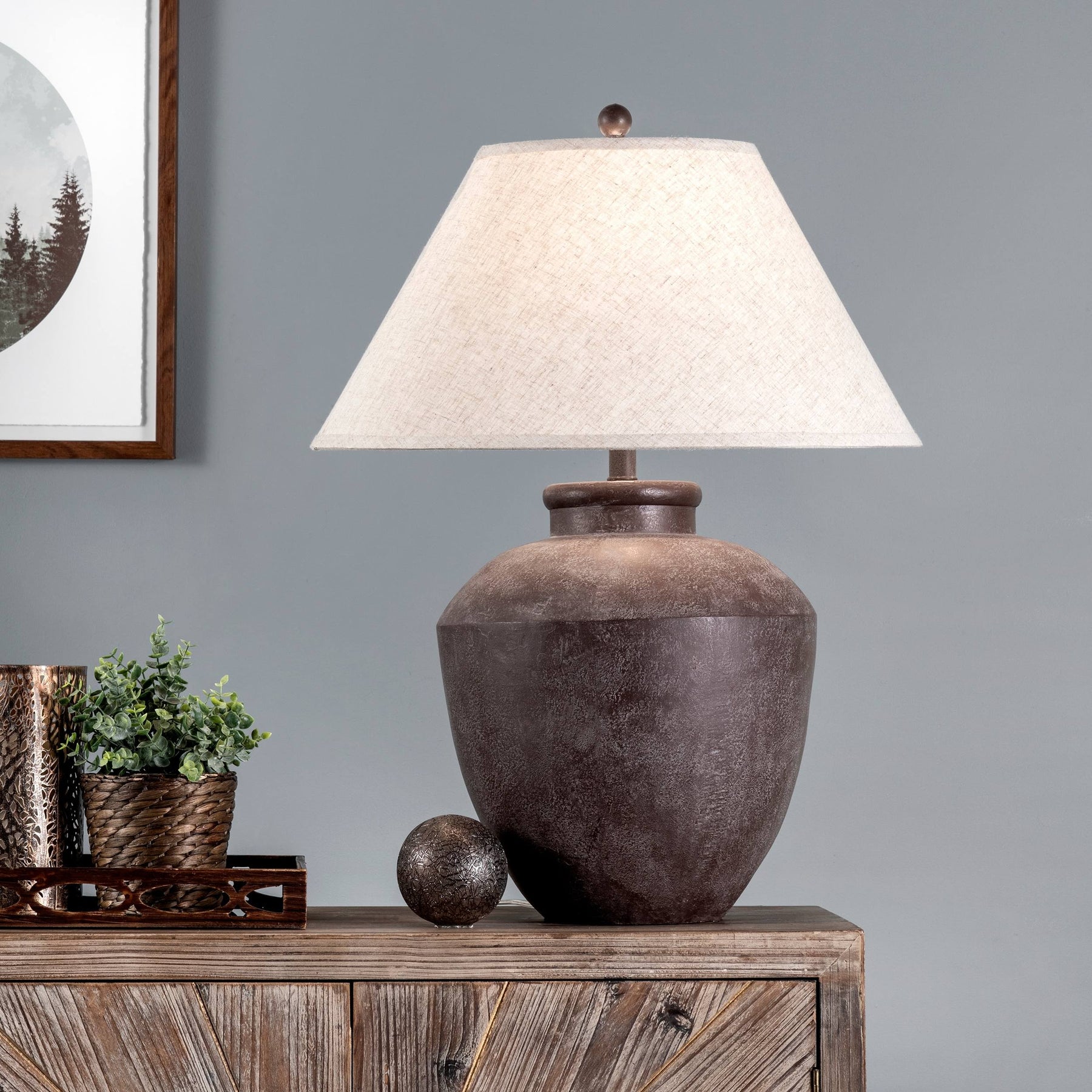 nuLOOM Lindos 30" Resin Table Lamp - Product image 1