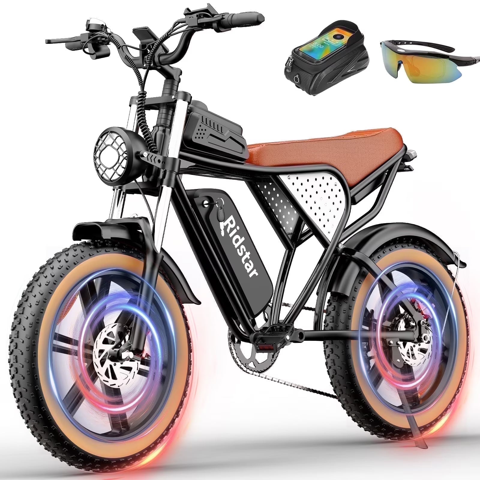 Ridstar Electric Biycle for Adults, 1200W 32MPH, 48V 20AH Electric Dirt Bike - Product image 3