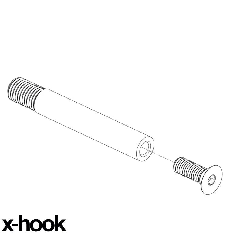 x-hook Mounting Shaft (Required) Audi TT MK2 | 06-14 (In stock)